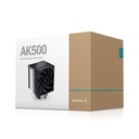 Deepcool cpu cooler - ak500 (31,5 db; max, 88,75 m3/h; 4pin csatlakozó, 5 db heatpipe, 12cm, pwm)