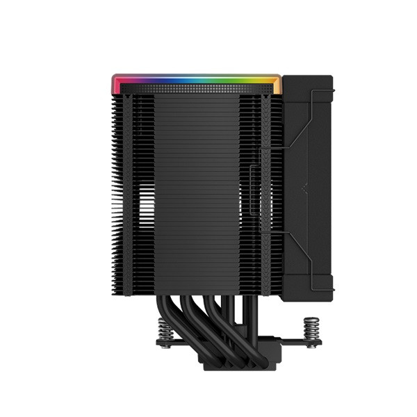 Deepcool cpu cooler - ak500 digital (28db; max, 117,21 m3/h; 4pin csatlakozó, 5 db heatpipe, 12cm, pwm, fekete)