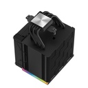Deepcool cpu cooler - ak500 digital (28db; max, 117,21 m3/h; 4pin csatlakozó, 5 db heatpipe, 12cm, pwm, fekete)