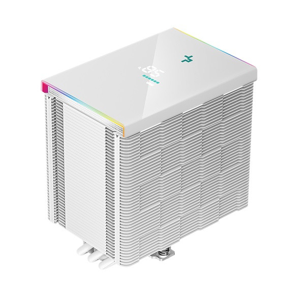 Deepcool cpu cooler - ak500 digital wh (28db; max, 117,21 m3/h; 4pin csatlakozó, 5 db heatpipe, 12cm, pwm, fehér)