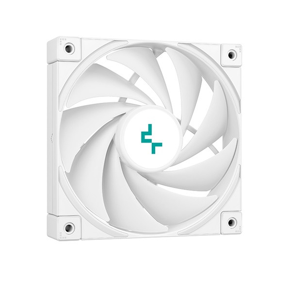 Deepcool cpu cooler - ak500 wh (31,5 db; max, 88,75 m3/h; 4pin csatlakozó, 5 db heatpipe, 12cm, pwm)