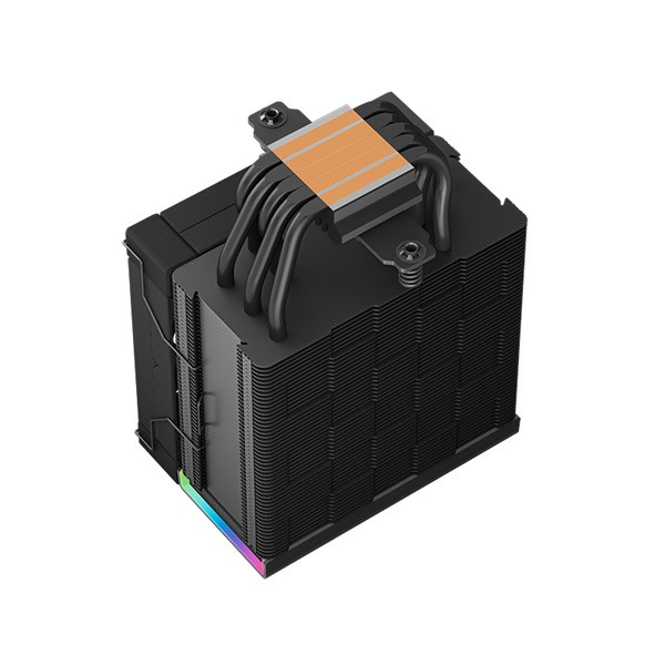 Deepcool cpu cooler - ak500s digital (28db; max, 117,21 m3/h; 4pin csatlakozó, 5 db heatpipe, 12cm, pwm)