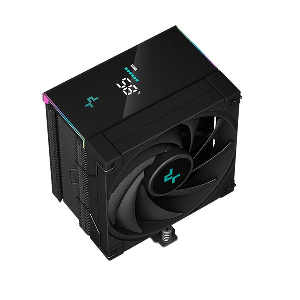 Deepcool cpu cooler - ak500s digital (28db; max, 117,21 m3/h; 4pin csatlakozó, 5 db heatpipe, 12cm, pwm)