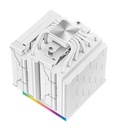 Deepcool cpu cooler - ak620 digital wh (28 db; max, 117,21 m3/h; 4pin csatlakozó, 6 db heatpipe, 2x12cm, pwm, fehér)