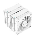Deepcool cpu cooler - ak620 wh (28 db; max, 117,21 m3/h; 4pin csatlakozó, 6 db heatpipe, 2x12cm, pwm)