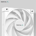 Deepcool cpu cooler - ak620 wh (28 db; max, 117,21 m3/h; 4pin csatlakozó, 6 db heatpipe, 2x12cm, pwm)