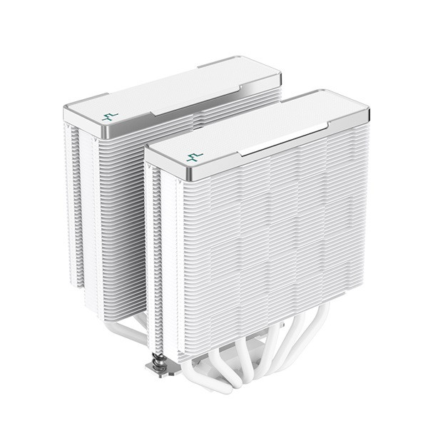 Deepcool cpu cooler - ak620 wh (28 db; max, 117,21 m3/h; 4pin csatlakozó, 6 db heatpipe, 2x12cm, pwm)