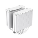Deepcool cpu cooler - ak620 wh (28 db; max, 117,21 m3/h; 4pin csatlakozó, 6 db heatpipe, 2x12cm, pwm)