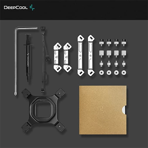 Deepcool cpu cooler - ak620 wh (28 db; max, 117,21 m3/h; 4pin csatlakozó, 6 db heatpipe, 2x12cm, pwm)