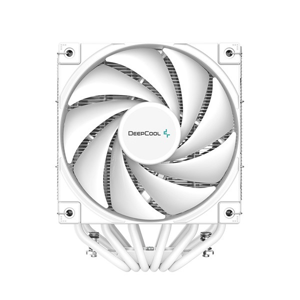 Deepcool cpu cooler - ak620 wh (28 db; max, 117,21 m3/h; 4pin csatlakozó, 6 db heatpipe, 2x12cm, pwm)