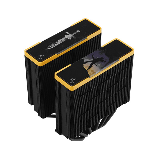 Deepcool cpu cooler - ak620 zero dark zoria (28 db; max, 117,21 m3/h; 4pin csatlakozó, 6 db heatpipe, 2x12cm, pwm)