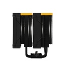 Deepcool cpu cooler - ak620 zero dark zoria (28 db; max, 117,21 m3/h; 4pin csatlakozó, 6 db heatpipe, 2x12cm, pwm)