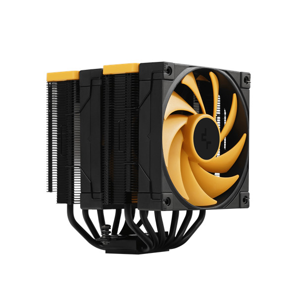Deepcool cpu cooler - ak620 zero dark zoria (28 db; max, 117,21 m3/h; 4pin csatlakozó, 6 db heatpipe, 2x12cm, pwm)