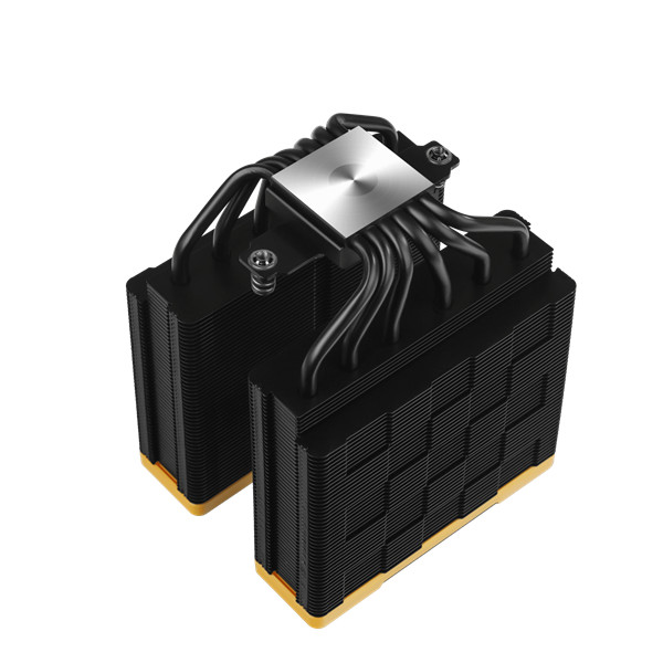 Deepcool cpu cooler - ak620 zero dark zoria (28 db; max, 117,21 m3/h; 4pin csatlakozó, 6 db heatpipe, 2x12cm, pwm)