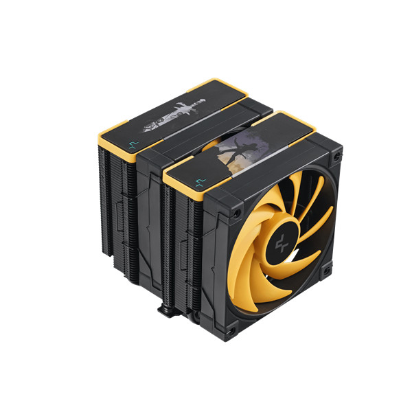 Deepcool cpu cooler - ak620 zero dark zoria (28 db; max, 117,21 m3/h; 4pin csatlakozó, 6 db heatpipe, 2x12cm, pwm)