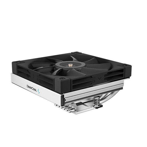 Deepcool cpu cooler - an600 (low profile, 24,4 db; max, 70,50 m3/h; 4pin csatlakozó, 6 db heatpipe, 12cm, pwm)