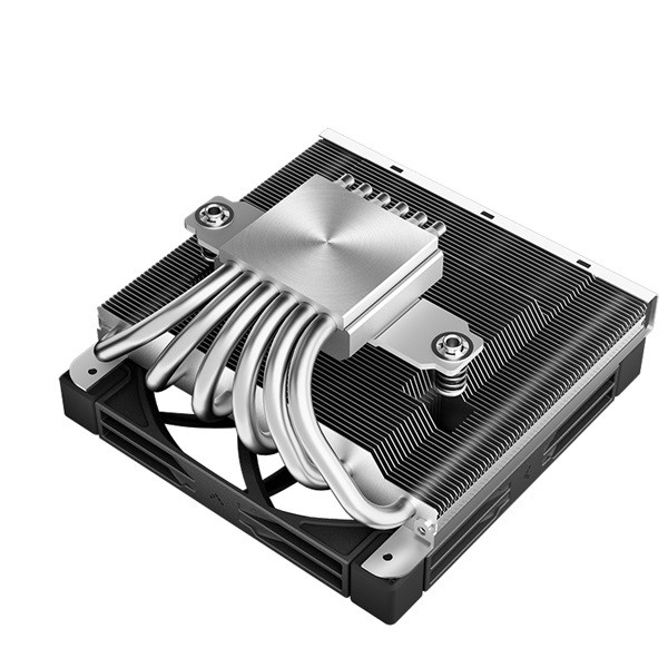 Deepcool cpu cooler - an600 (low profile, 24,4 db; max, 70,50 m3/h; 4pin csatlakozó, 6 db heatpipe, 12cm, pwm)