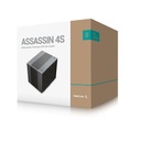 Deepcool cpu cooler - assassin 4s (max. 20,5db; max. 104,06 m3/h; 4pin csatlakozó; 7 db heatpipe, 1x14cm, pwm)