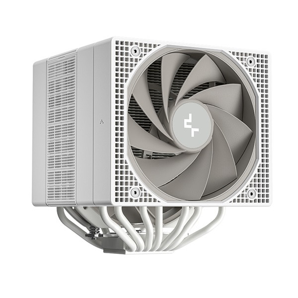 Deepcool cpu cooler - assassin iv wh (max. 20,5db; max. 134,39 m3/h; 4pin pwm; 7 db heatpipe, 1x12cm, 1x14cm, fehér)