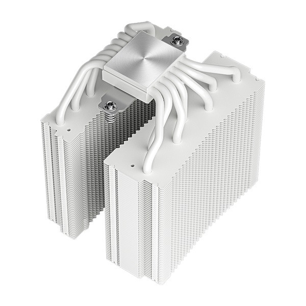 Deepcool cpu cooler - assassin iv wh (max. 20,5db; max. 134,39 m3/h; 4pin pwm; 7 db heatpipe, 1x12cm, 1x14cm, fehér)
