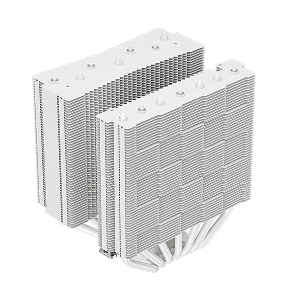 Deepcool cpu cooler - assassin iv wh (max. 20,5db; max. 134,39 m3/h; 4pin pwm; 7 db heatpipe, 1x12cm, 1x14cm, fehér)