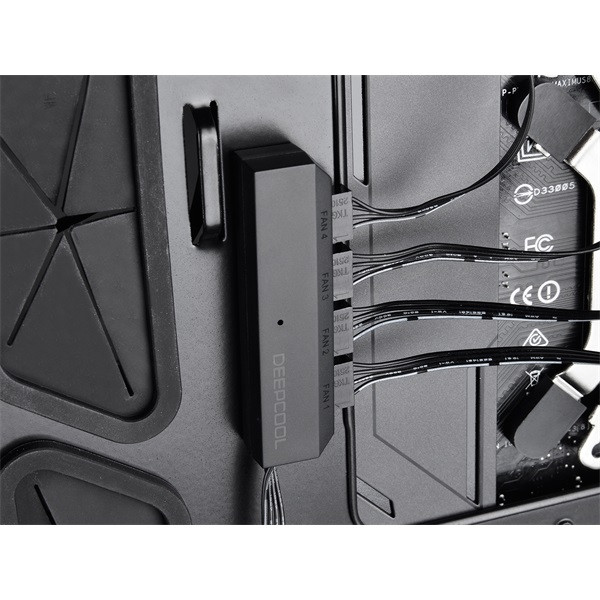 Deepcool ventilátor tápkábel elosztó - fh-04 (4 db 4pin)