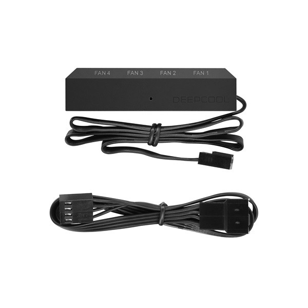 Deepcool ventilátor tápkábel elosztó - fh-04 (4 db 4pin)