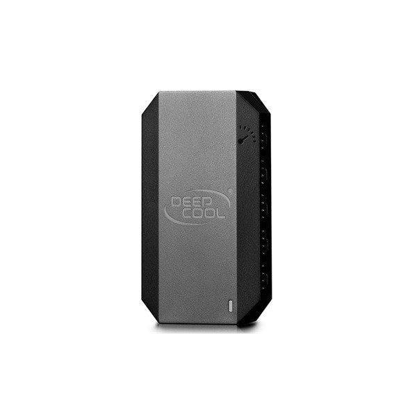 Deepcool ventilátor tápkábel elosztó - fh-10 (10 db 4pin, sata)
