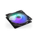 Endorfy cooler - stratus 120 pwm argb (12 cm, 4 pin, 1400 rpm, fekete)