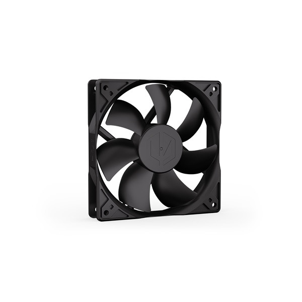 Endorfy cooler - zephyr 120 (12 cm, 3 pin, 1100 rpm, fekete)