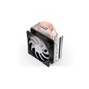 Endorfy cpu cooler - fera 5 argb (12 cm, 4 pin, 4x heatpipe, pwm, tdp 220w, fekete)