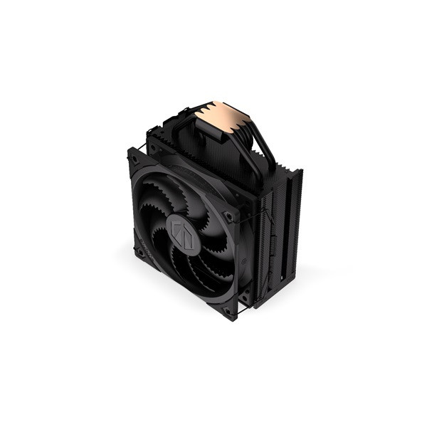 Endorfy cpu cooler - fera 5 black (12 cm, 4 pin, 4x heatpipe, pwm, tdp 220w, fekete)