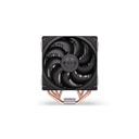 Endorfy cpu cooler - fera 5 dual fan (2x12 cm, 4 pin, 4x heatpipe, pwm, tdp 220w, fekete)