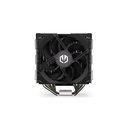 Endorfy cpu cooler - fortis 5 dual fan (1x 14 cm, 1x l120, 4 pin, 6x heatpipe, pwm, tdp 220w, fekete)