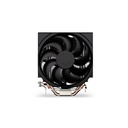 Endorfy cpu cooler - spartan 5 (12 cm, 4 pin, 2x heatpipe, pwm, tdp 160w, fekete)