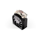 Endorfy cpu cooler - spartan 5 argb (12 cm, 4 pin, 2x heatpipe, pwm, tdp 160w, fekete)