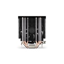 Endorfy cpu cooler - spartan 5 max (12 cm, 4 pin, 4x heatpipe, pwm, tdp 180w, fekete)