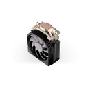 Endorfy cpu cooler - spartan 5 max argb (12 cm, 4 pin, 4x heatpipe, pwm, tdp 180w, fekete)