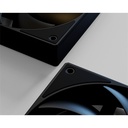 Id-cooling cooler 12cm - af-125-k (29,85db, max. 132,94 m3/h, 4pin, pwm, 12cm,  fekete)