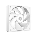 Id-cooling cooler 12cm - af-125-w (29,85db, max. 132,94 m3/h, 4pin, pwm, 12cm, fehér)