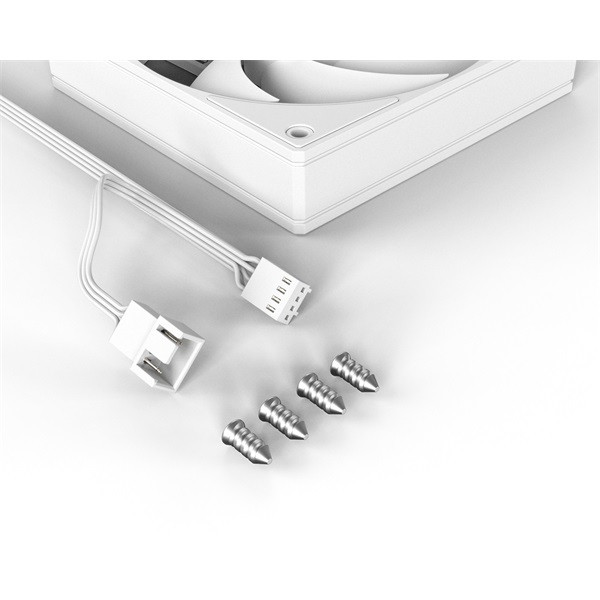Id-cooling cooler 12cm - af-125-w (29,85db, max. 132,94 m3/h, 4pin, pwm, 12cm, fehér)