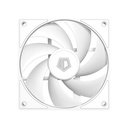 Id-cooling cooler 12cm - af-125-w trio (29,85db, max. 132,94 m3/h, 4pin, pwm, 3 x12cm, argb led, fehér)