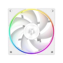 Id-cooling cooler 12cm - af-127-argb-w trio (29,9db, max. 132,52 m3/h, 4pin, pwm, 3 x12cm, argb led, fehér)