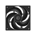 Id-cooling cooler 12cm - as-120-k (27,2db, max. 98,54 m3/h, 4pin, pwm, 12cm, fekete)