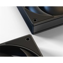 Id-cooling cooler 12cm - as-120-k (27,2db, max. 98,54 m3/h, 4pin, pwm, 12cm, fekete)