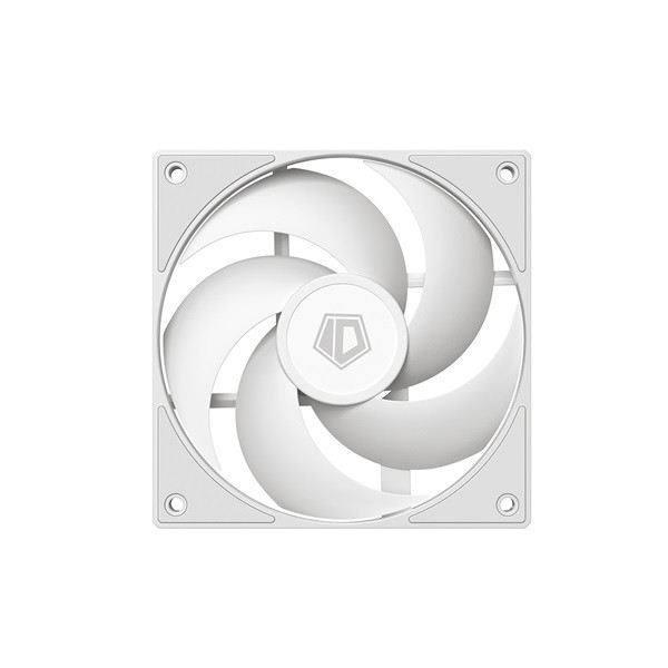 Id-cooling cooler 12cm - as-120-w (27,2db, max. 98,54 m3/h, 4pin, pwm, 12cm, fehér)