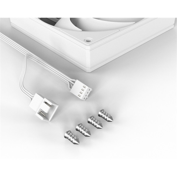 Id-cooling cooler 12cm - as-120-w (27,2db, max. 98,54 m3/h, 4pin, pwm, 12cm, fehér)