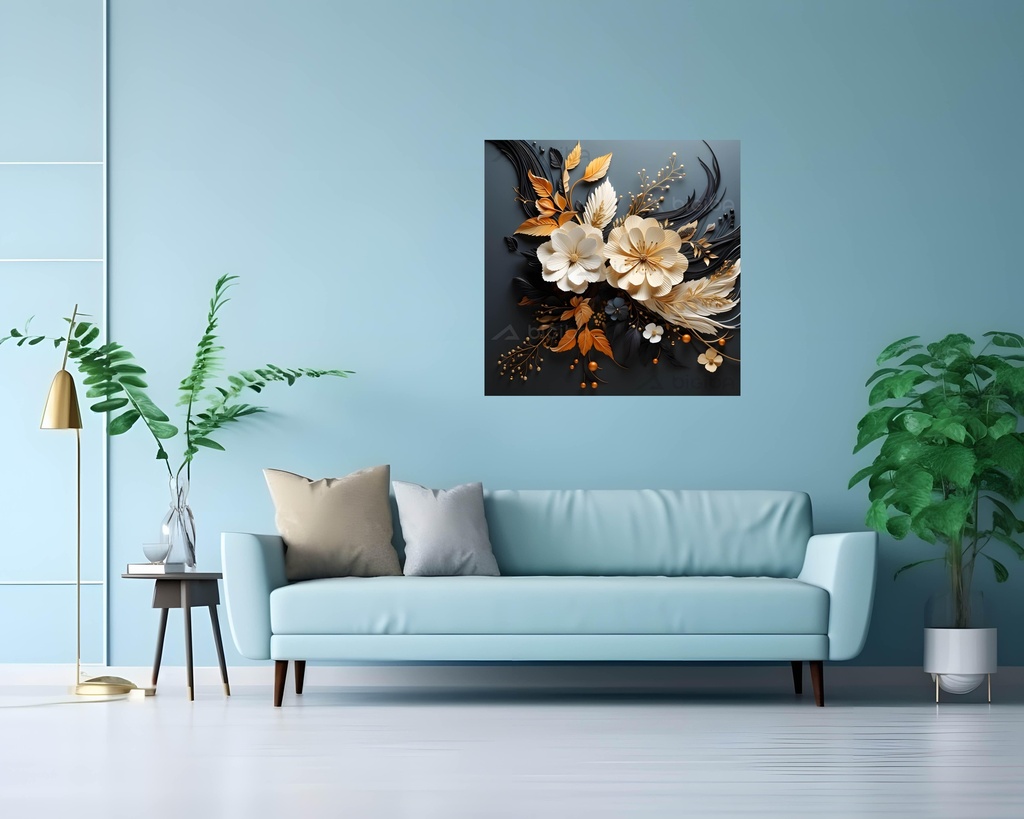 Golden Flora Elegance