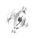 Id-cooling cooler 12cm - tf-12025 white (15.2-35.2db, max. 129,39 m3/h, 4pin, pwm, 12cm,)