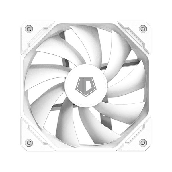 Id-cooling cooler 12cm - tf-12025 white (15.2-35.2db, max. 129,39 m3/h, 4pin, pwm, 12cm,)